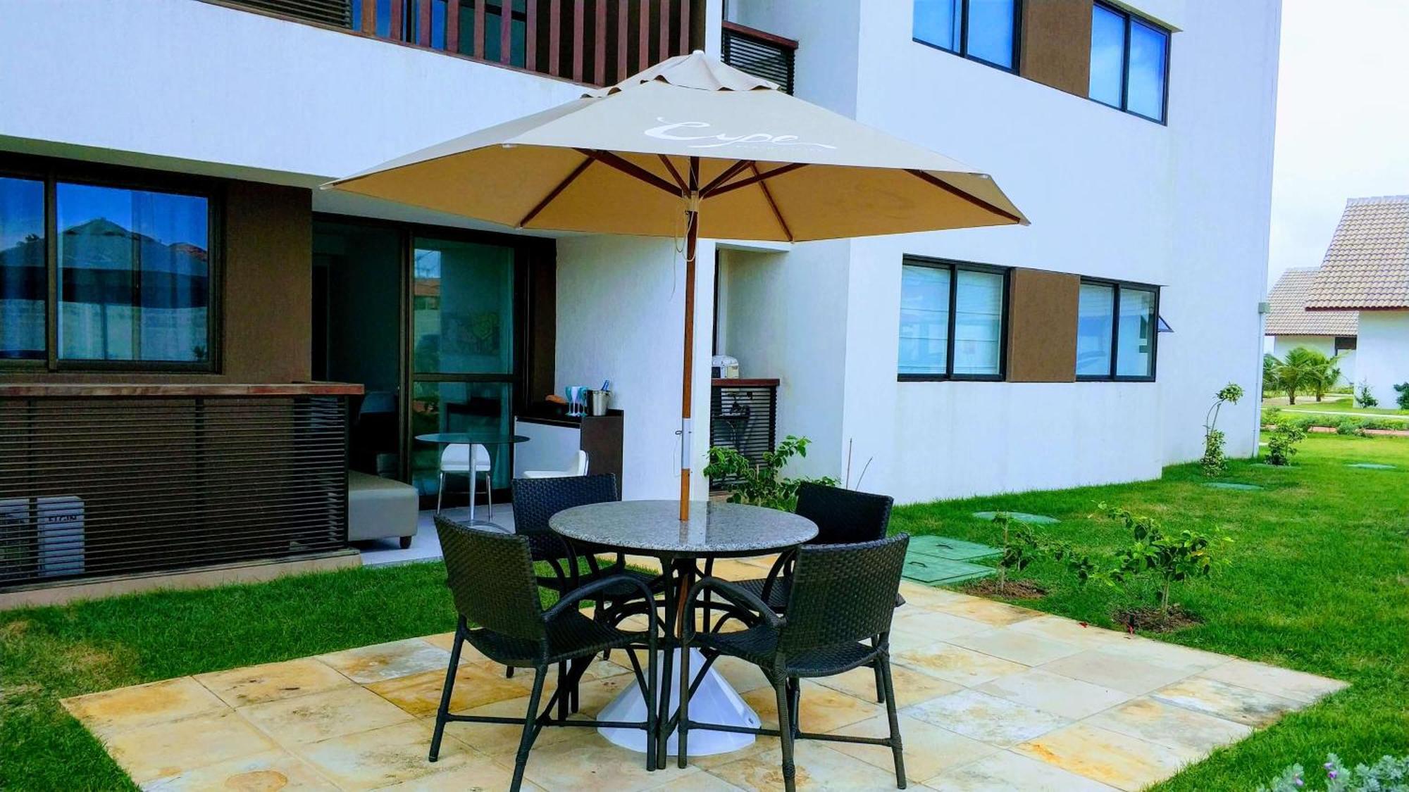 Flat Terreo Beira-Mar No Resort Cupe Beach Living Em Pôrto das Galinhas Exterior foto